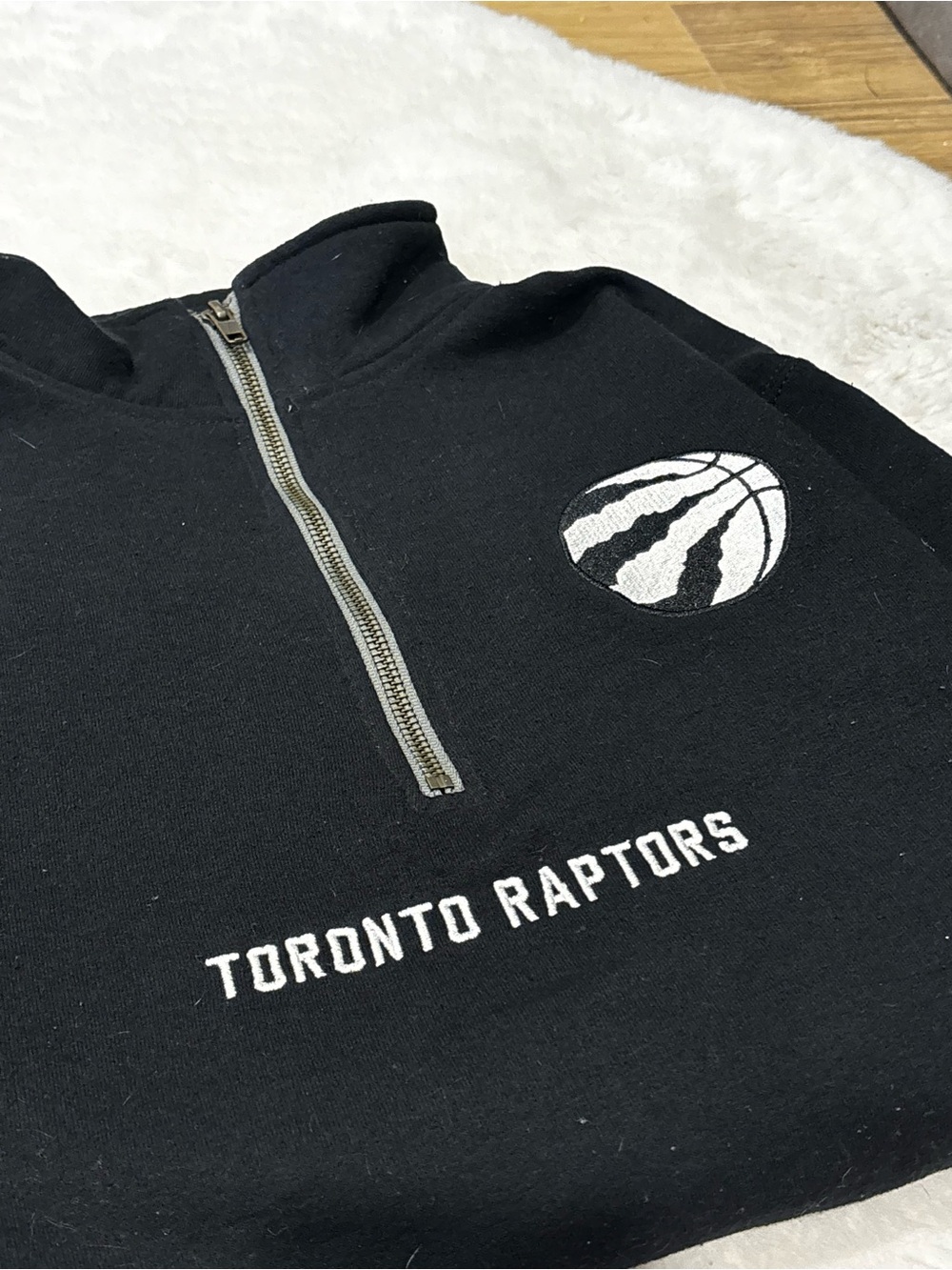 Raptors Half-Zip Sweater